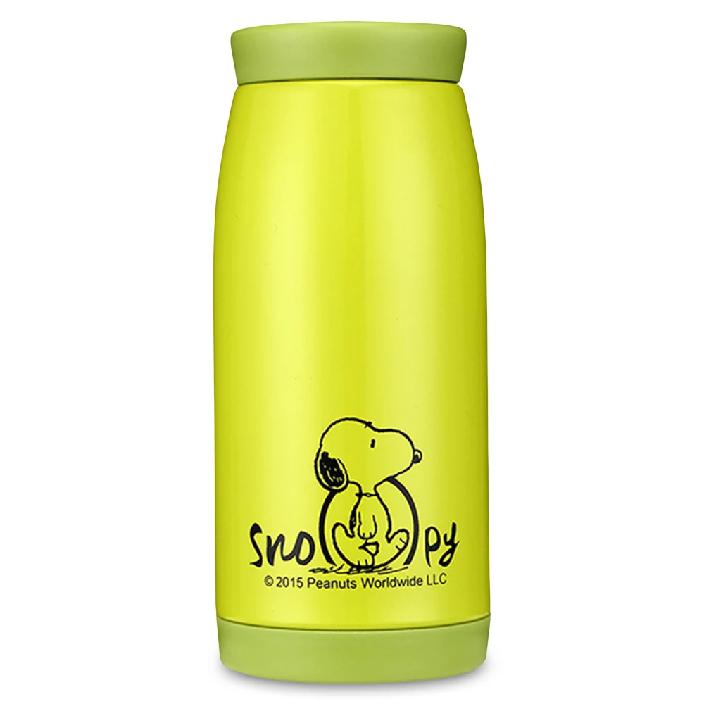 SNOOPY 350 мл объемная кружка мультяшный термос чашка бутылка из нержавеющей стали