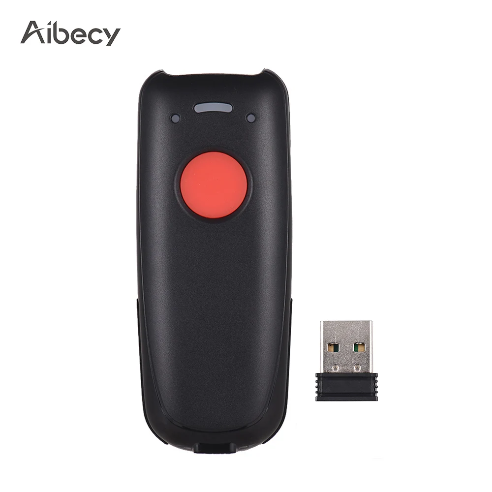 Aibecy мини проводной/беспроводной сканер штрих кода 3 в 1 1D CCD считыватель совместим