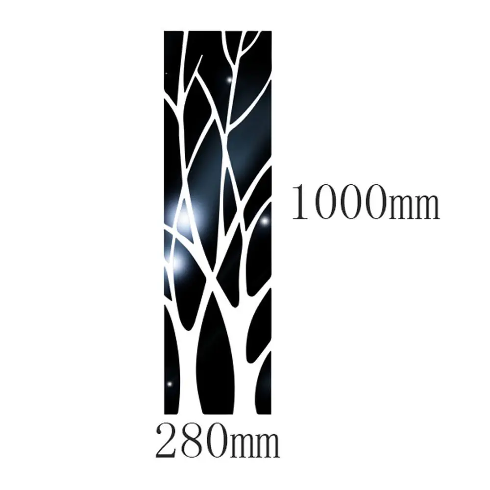 Акриловые зеркальные настенные наклейки Faroot Tree для гостиной Современные