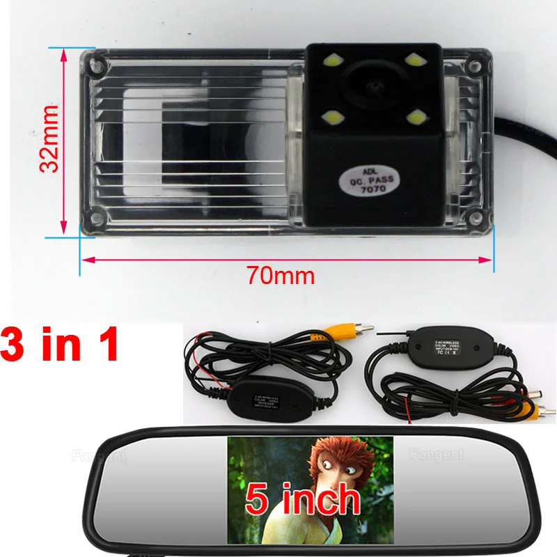 Камера заднего вида для Toyota Reiz Land Cruiser LC100 J100 LC200 J200 V8 LC120 Prado J120 Prius MK2 MARK X MK1