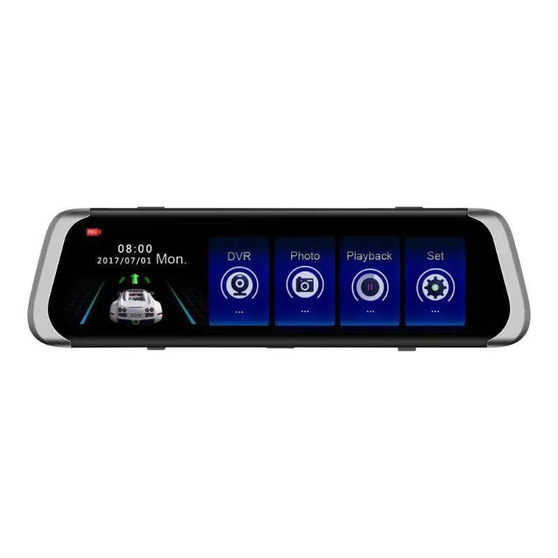 Phisung T800 1296P + 720P двойной объектив ночного видения Автомобильный видеорегистратор