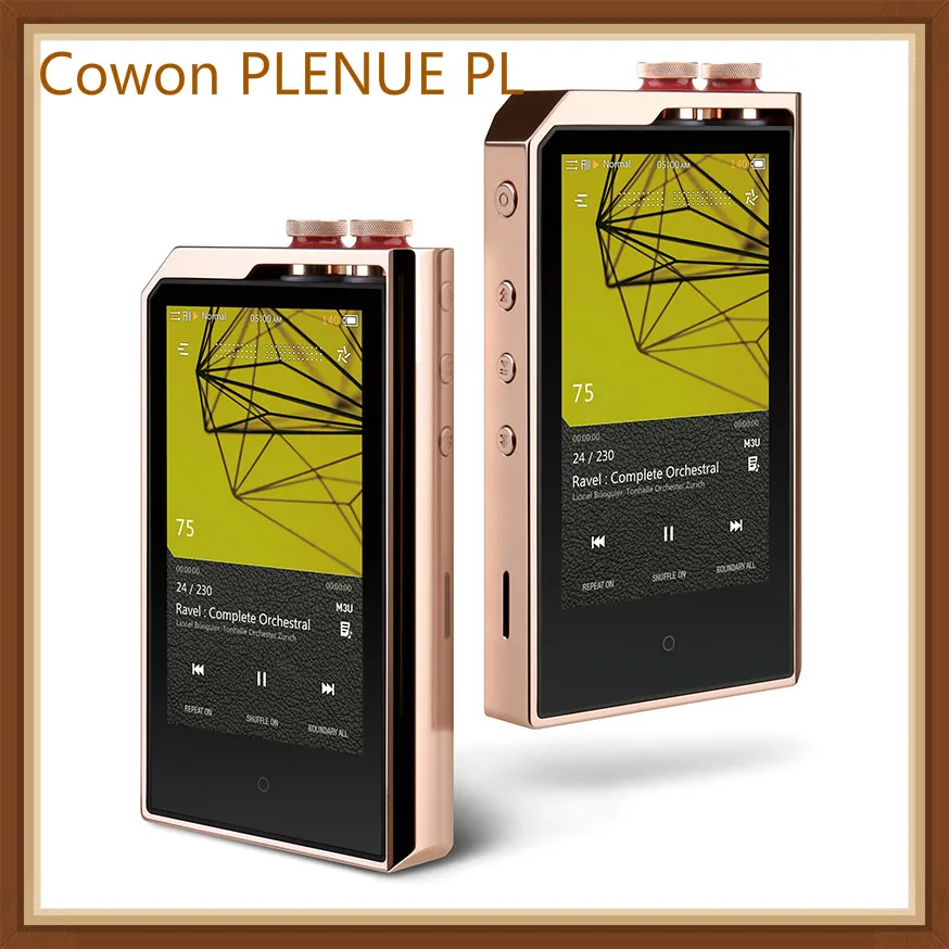 Портативный музыкальный плеер Cowon PLENUE PL 256 ГБ 3 7 дюйма HIFI DSD256 USB DAC AI аудио