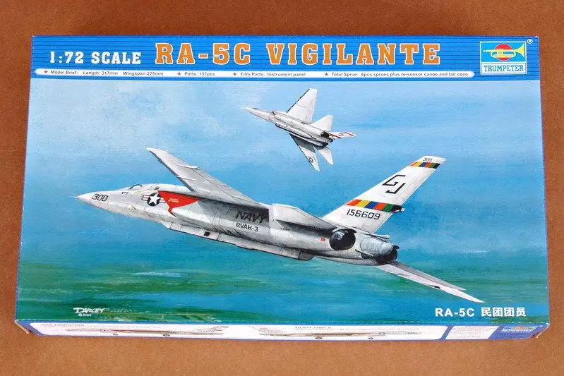 Trumpeter 1/72 01616 RA 5C Мстители|Наборы для сборки моделей| |