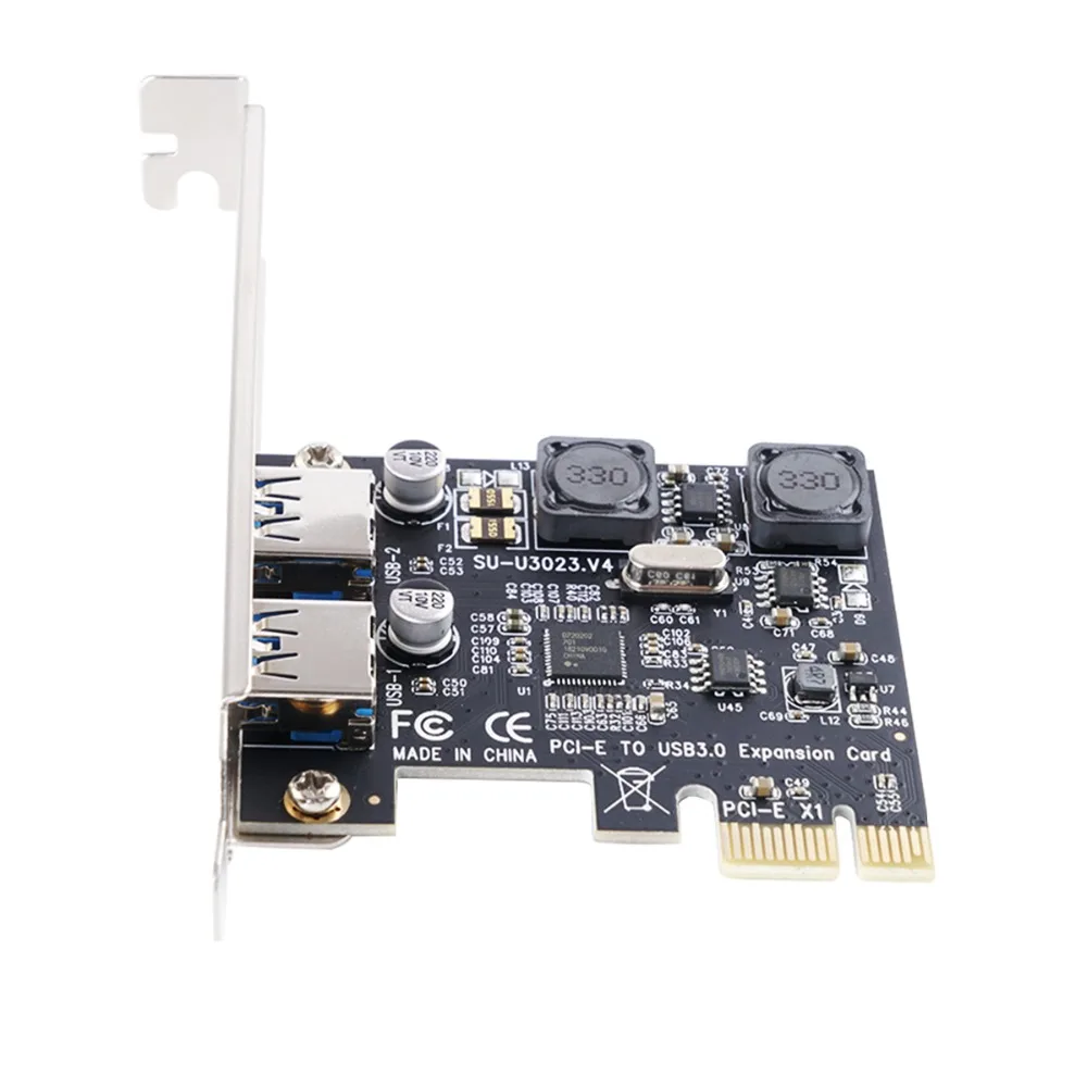 Orico 2 Порты и разъёмы Pcie для Usb3.0 PCI Express карты расширения Usb 3 0 5 Гбит/с Скорость