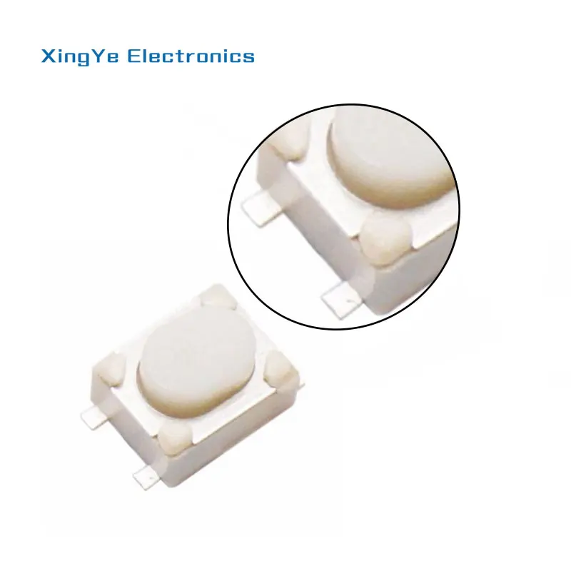 20 шт./лот Такт переключатель кнопка для освещения 4PIN 0.5A 3X4X2 5 micro touch SMD - купить по