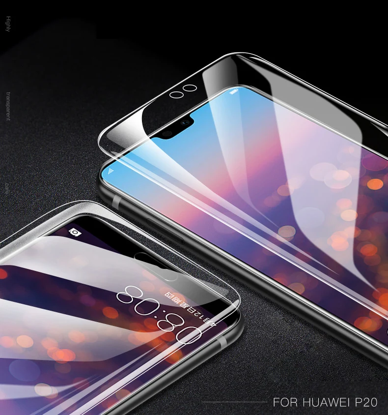 Мягкая Гидрогелевая пленка с полным покрытием для Huawei P20 Lite Pro Mate 20 Защита экрана