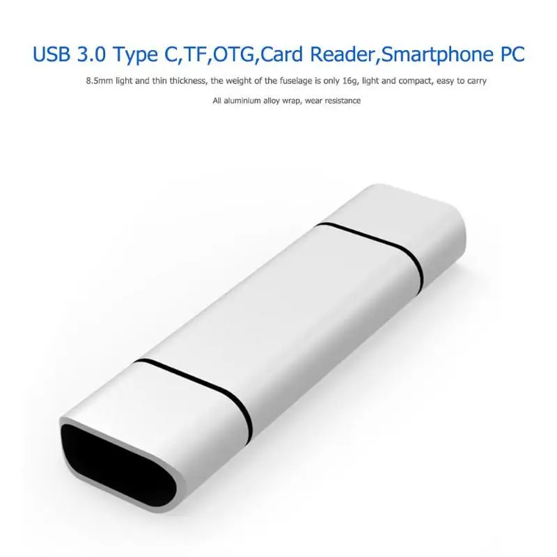 Двойной разъем USB 3 0 Тип C TF OTG Смарт-карты памяти для смартфонов ПК | Компьютеры и