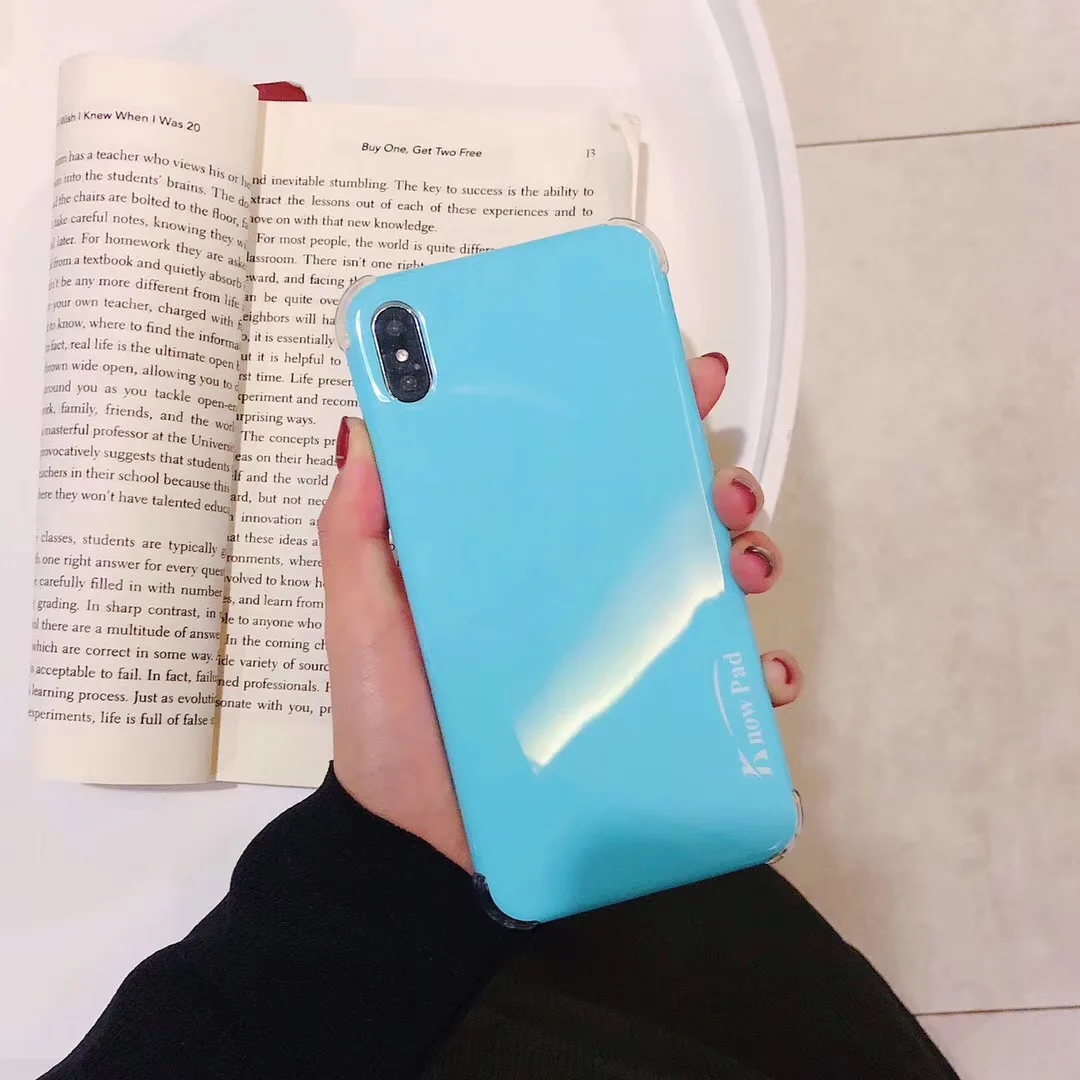 Новый чехол для телефона ярких цветов IPhone 6 S 7 8 Plus X XR XSMax мягкий