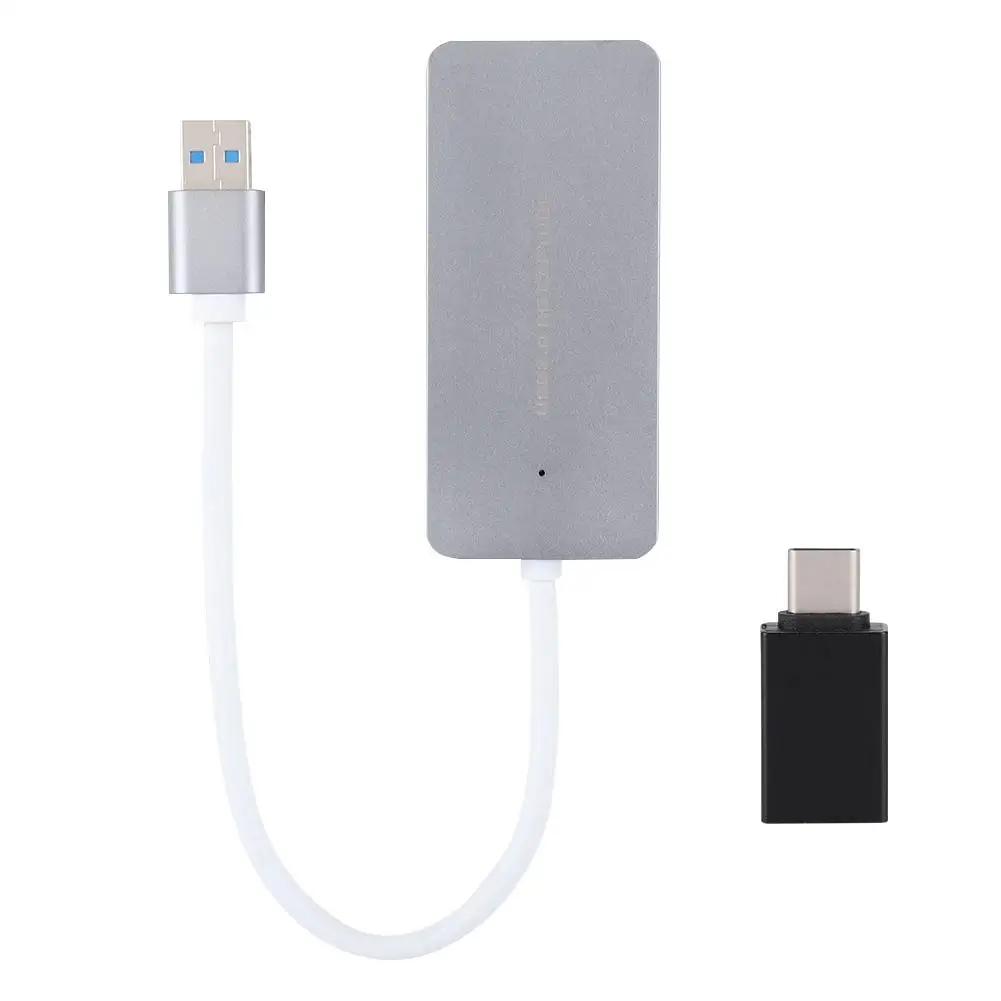 EZCAP265 HDMI к USB3.0 UVC видео карта захвата алюминиевого сплава HD рекордер горячая