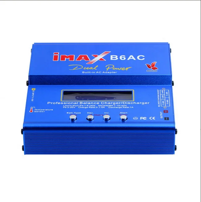 Высокое качество iMAX B6 AC 80 Вт Lipo NiMH 3 S/4S/5S RC батарея баланс imax b6 lipo зарядное
