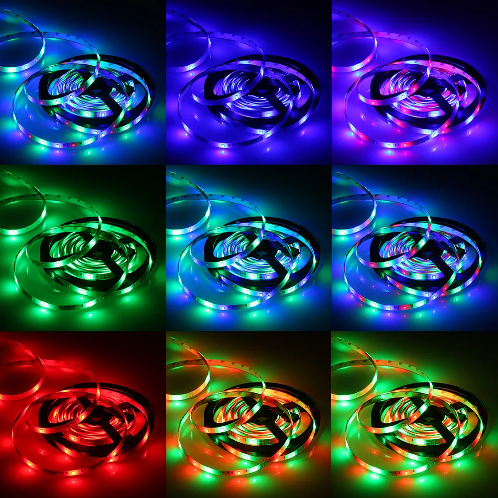 Светодиодная лента 48 Вт 10 метров 600 светодиодов RGB с ИК пультом дистанционного