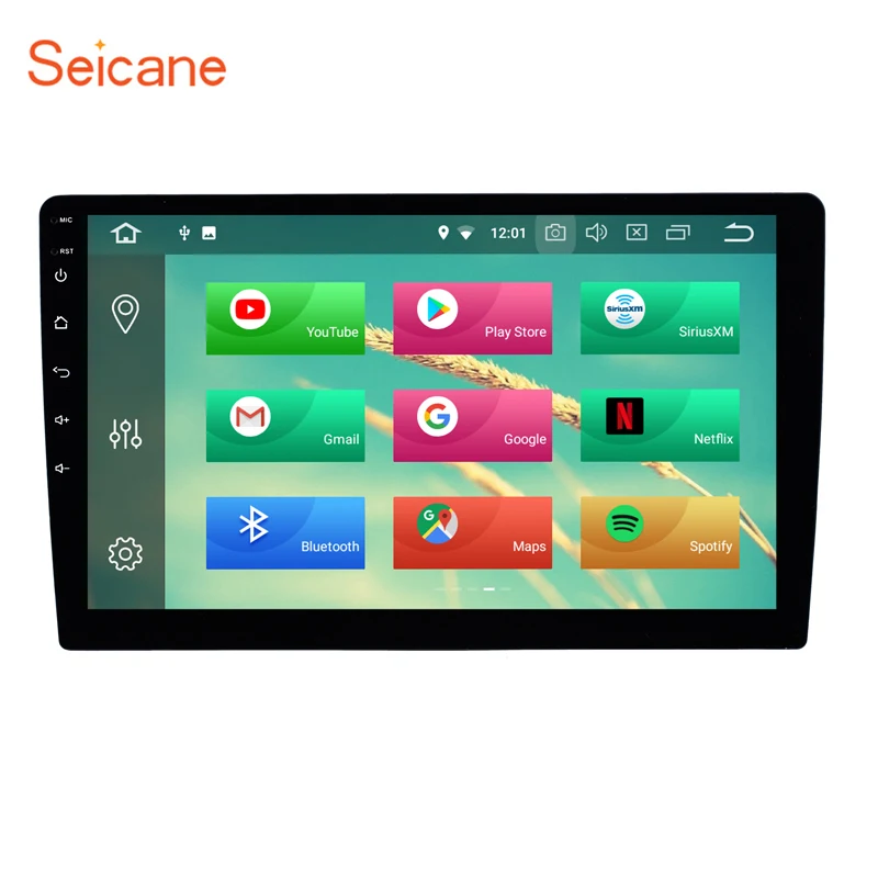 Seicane 10 1 дюймов один Din Android 8 1/8 0 Универсальный Автомобильный GPS навигации
