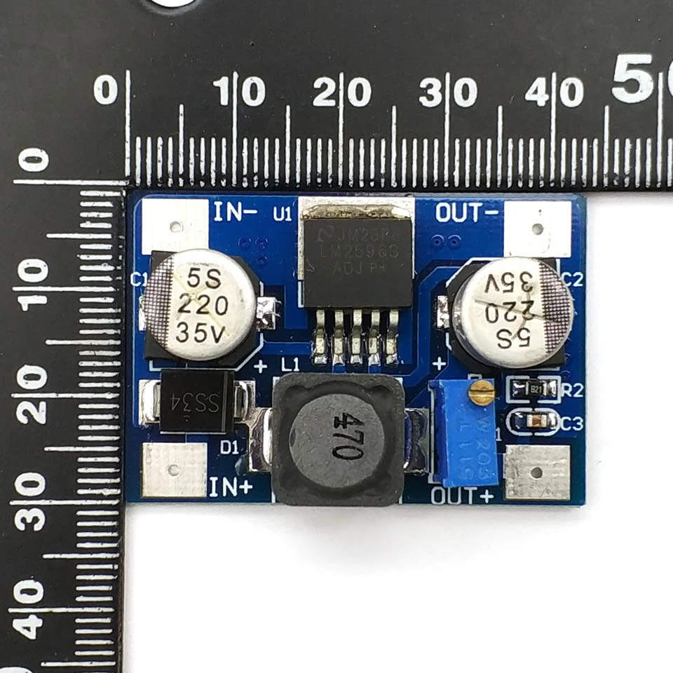 LM2596 Power Supply Module DC / BUCK 2A Adjustable Buck Regulator Ultra LM2596S 24V Switch 12V 5V 3V | Электроника