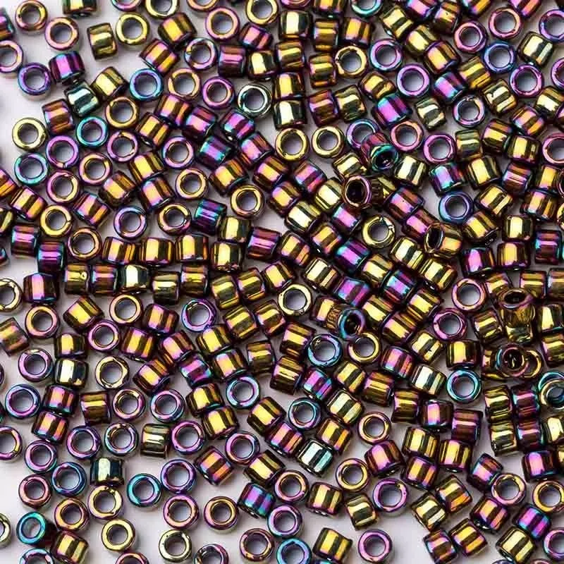 Taidian металлический Бронзовый Miyuki Delica Seedbeads 11/0 для Boho ювелирных изделий Аксессуары
