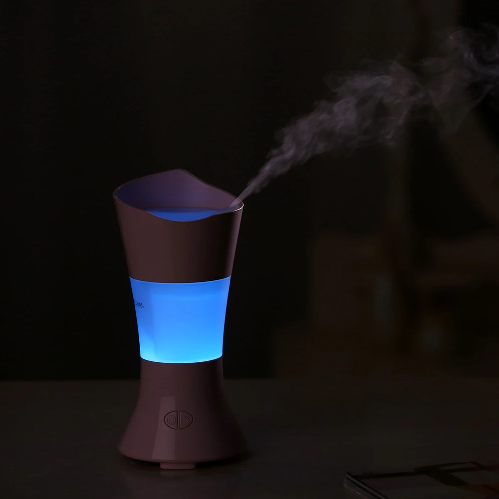 DHaws Clearance USB Flower Fairy Lighthouse Air Humidifier Mini Essential Aroma Diffusers with 7 LED Color Night Light | Бытовая
