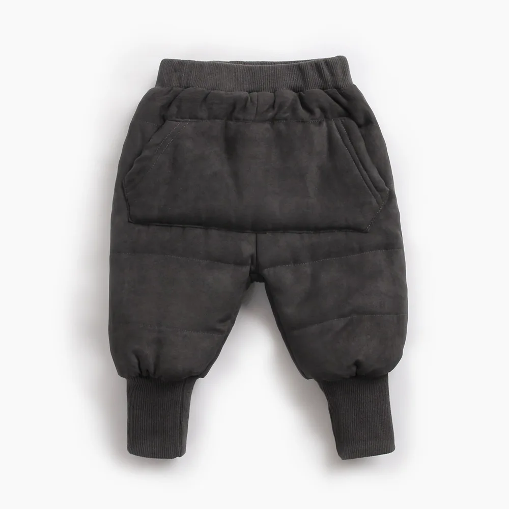 Детские зимние штаны для мальчиков и девочек плотные теплые большие ПП брюки