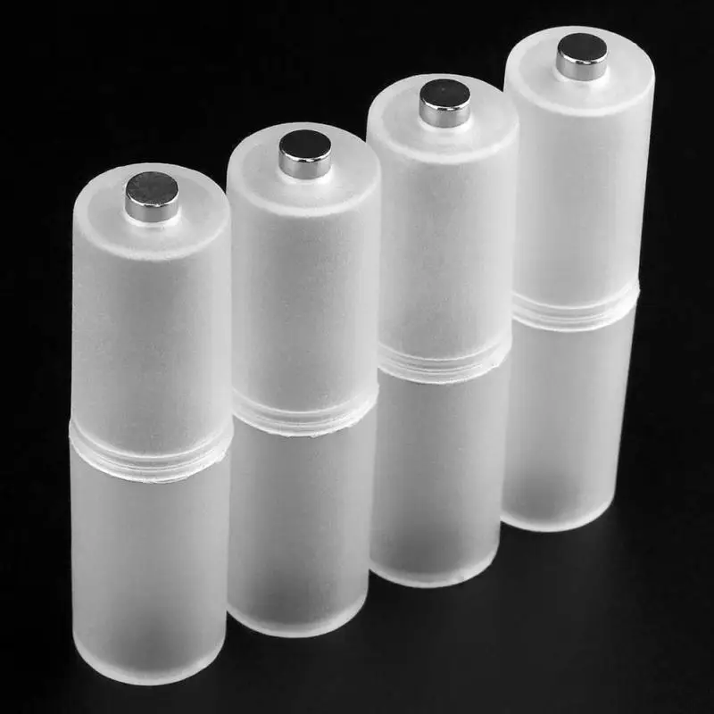 4 шт. батарейный корпус переключатель удобный конвертер адаптер держатель AAA в AA