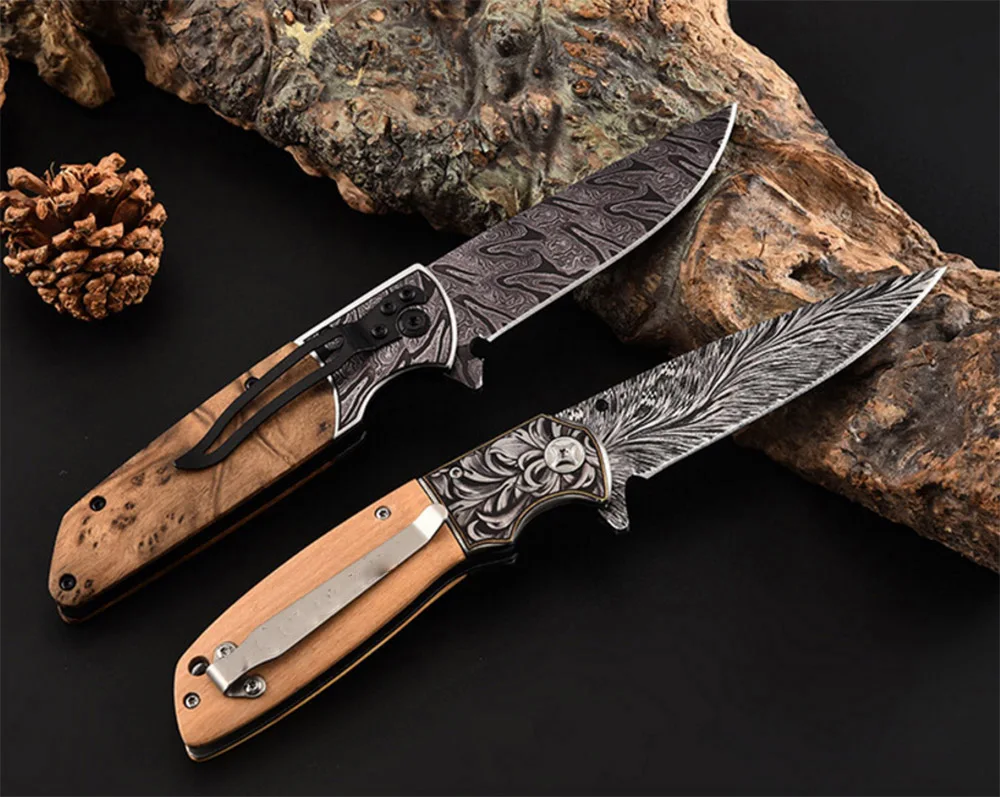 Складной нож OWL OD102 карманный нож-Сокол с черной ручкой охотничий тактические