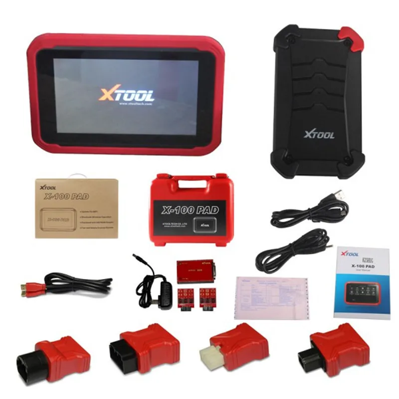 100% Оригинальный XTOOL X 100 PAD планшет ключ программист с EEPROM адаптер Поддержка масла