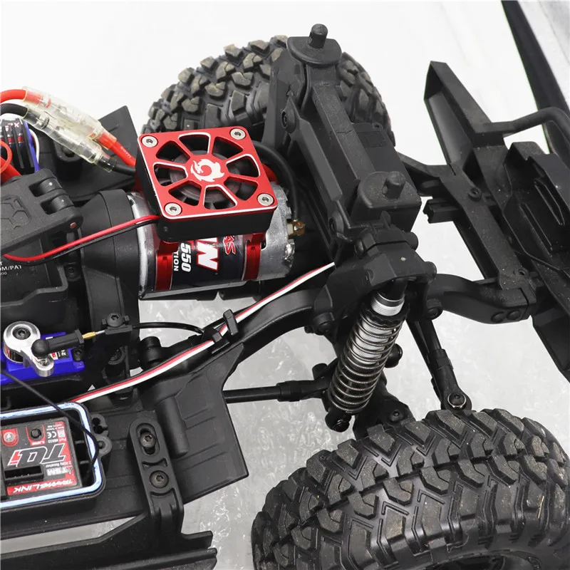Вентилятор охлаждения двигателя для 1/10 4X4 TRAXXAS TRX4 GT4 Slash RC Car|Детали и аксессуары| |
