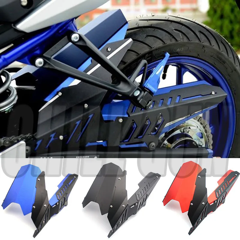 Мотоцикл с ЧПУ заднее крыло цепь гвардии Обложка Комплект для YAMAHA YZF R25 R3 MT 03 MT03 2015