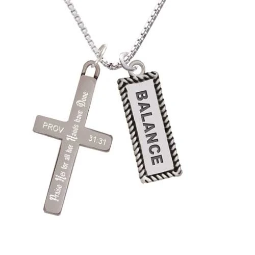 Balance - Praise Her Cross Necklace | Украшения и аксессуары