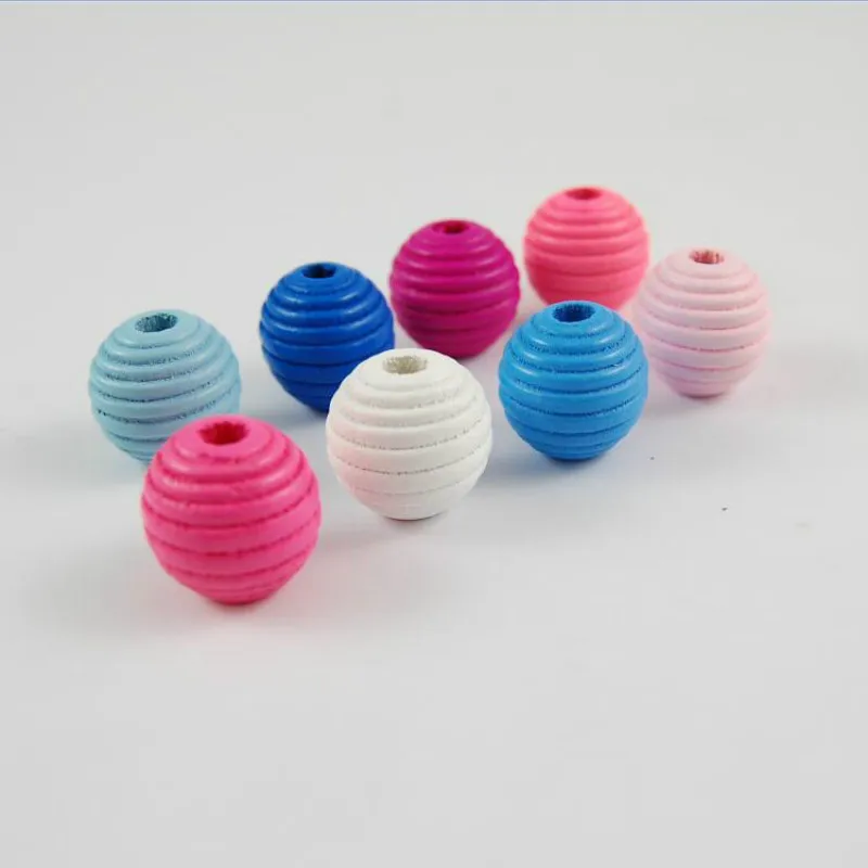 Missxiang DIY 20 шт. нить улей деревянные бусины для изготовления ювелирных изделий