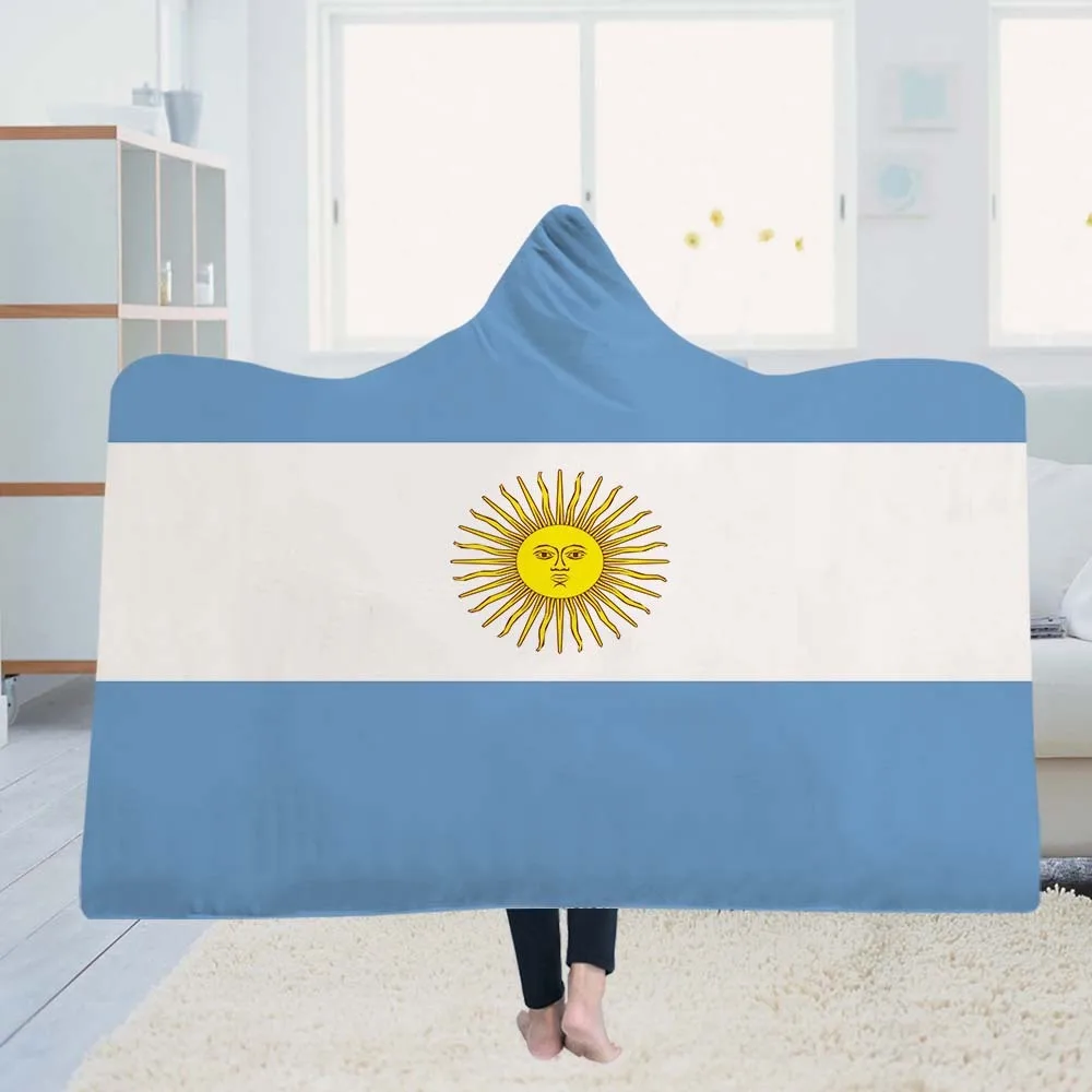 Одеяло с капюшоном s Волшебная Шляпа одеяло толстый двухслойный плюш 3d цифровая