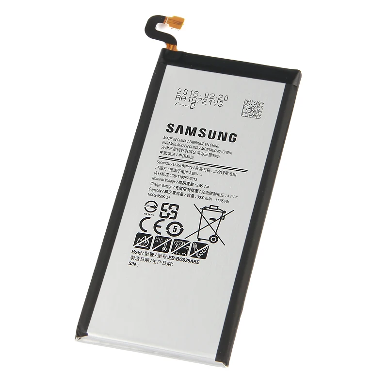 Оригинальная Аккумуляторная батарея Samsung GALAXY S7 EB BG930ABE G930F G930A G930L G9308 SM G9300 G930 3000