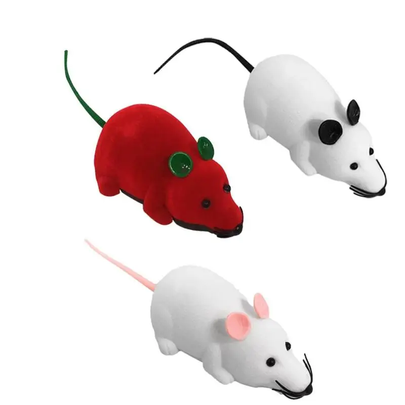 Кошка Беспроводная RC мышь котенок пульт дистанционного управления ложная