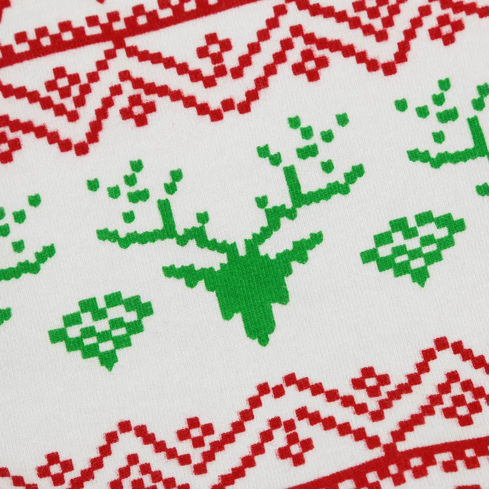 Новое Модное детское рождественское платье с длинными рукавами милое в полоску
