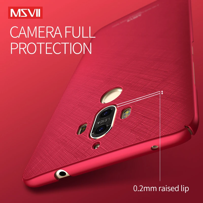 Msvii чехол для телефона huawei Коврики 9 Pro Чехлы роскошные классические Fundas царапинам