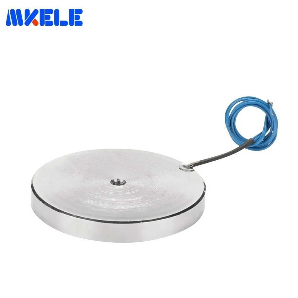 

Ultrathin Round Electro Holding Magnet Mkp70/9 Lifting 20kg/200n 12w Pure Copper Coil Solenoid Sucker Electromagnet Dc 12v