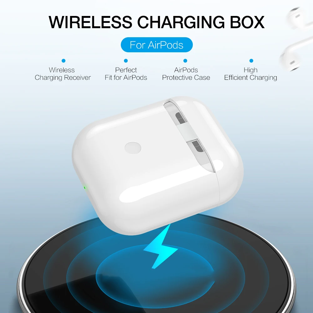 Новое беспроводное зарядное устройство CASEIER для bluetooth наушников защитный