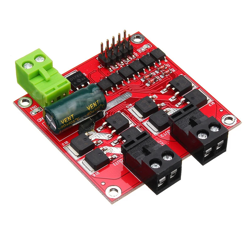 1 шт. XY 160D 7A 160W L298 контроллер скорости ШИМ двойной двигатель постоянного тока