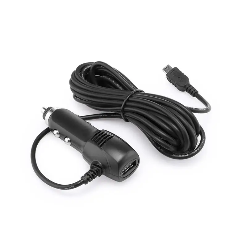 AOZBZ Mini Переходник USB для зарядки в машине с дополнительным портом