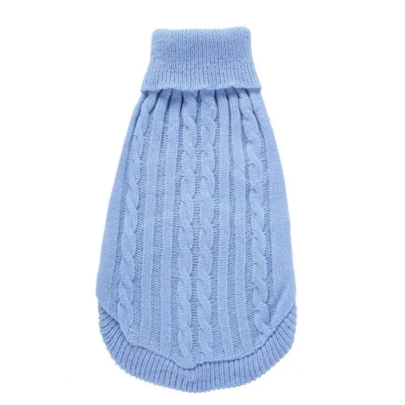 1 pcs Pet Dog Clothes Winter Chihuahua Puppy Coat Woolen Sweater Knitwear Clothing For Supplies Hot Sale A40 |