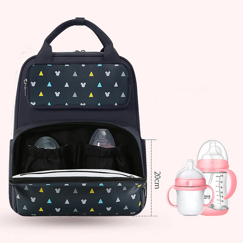 Disney Usb изоляции сумка для мамы Водонепроницаемый большой Ёмкость рюкзак молодых
