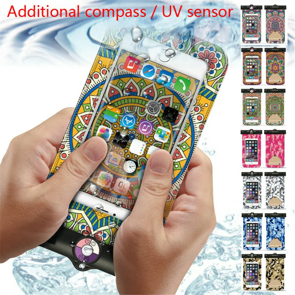 Хит 2019 флуоресцентный Чехол для мобильного телефона водонепроницаемый чехол |