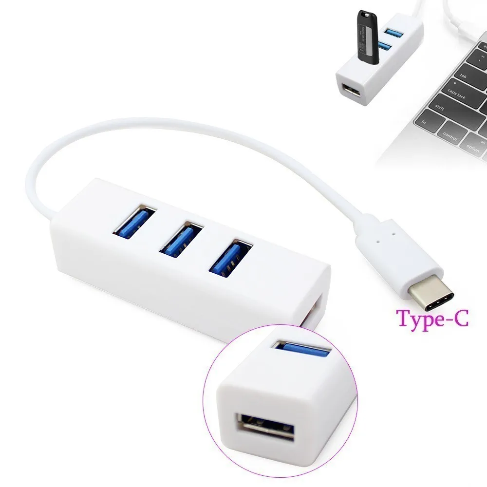 Usb-разветвитель usb-c/Usb 2 0 4 порта Micro Usb 3 1