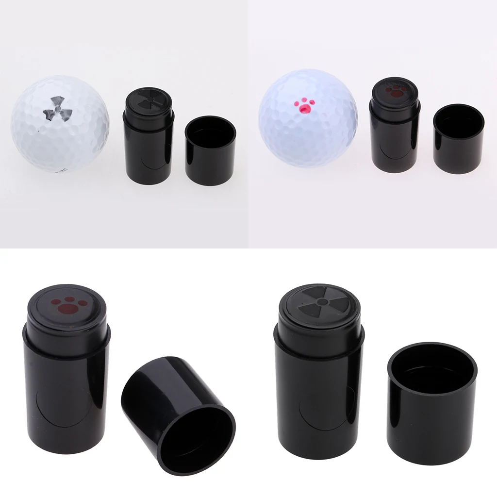 Набор из 2 шт. пластиковые штампы для мячей гольфа | Спорт и развлечения