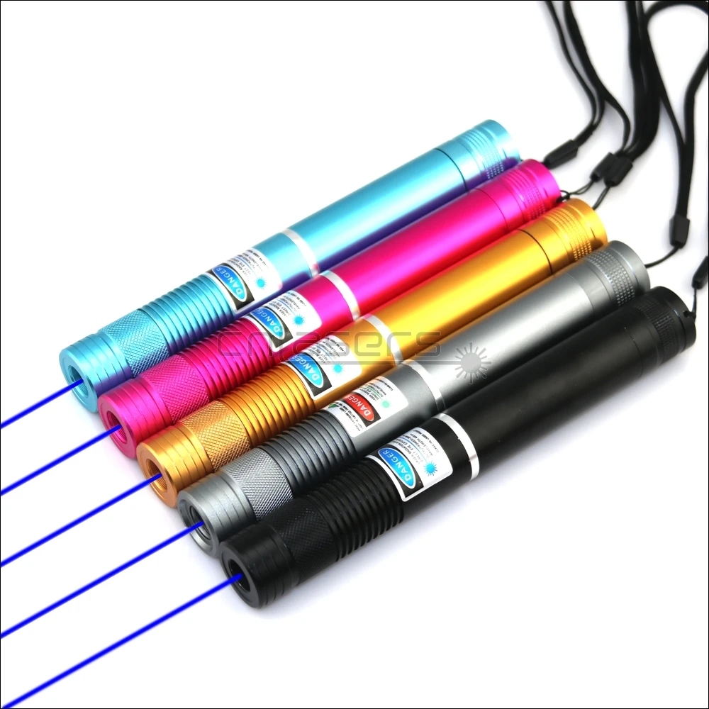 

CNILasers BX4 Adjustable Focus 450nm BURNING Blue Laser Pointer Lazer Torch Pen Cigarette Lighter Camping Signal Lamp Hunting
