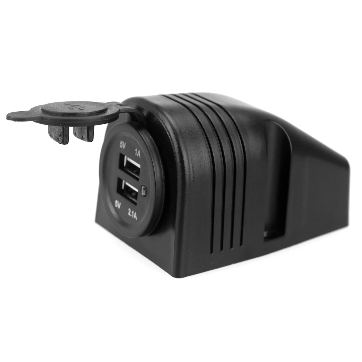 Автомобильное зарядное устройство с двойным USB разъемом для прикуривателя