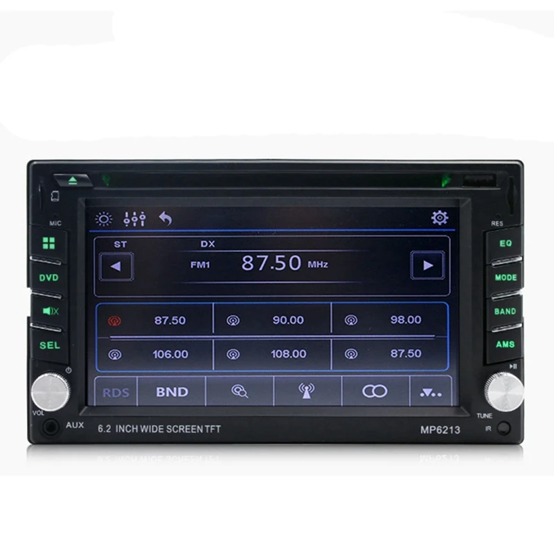 Автомобильный 6 2 дюймовый мультимедийный Dvd Cd карта машина Mp3 плеер Fm радио