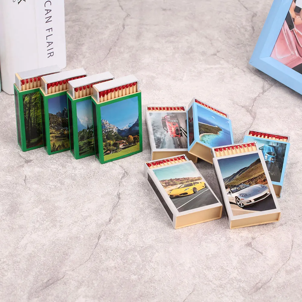 Пластмассовая электрическая спичечная коробка Апрельские Fools дневные реквизиты