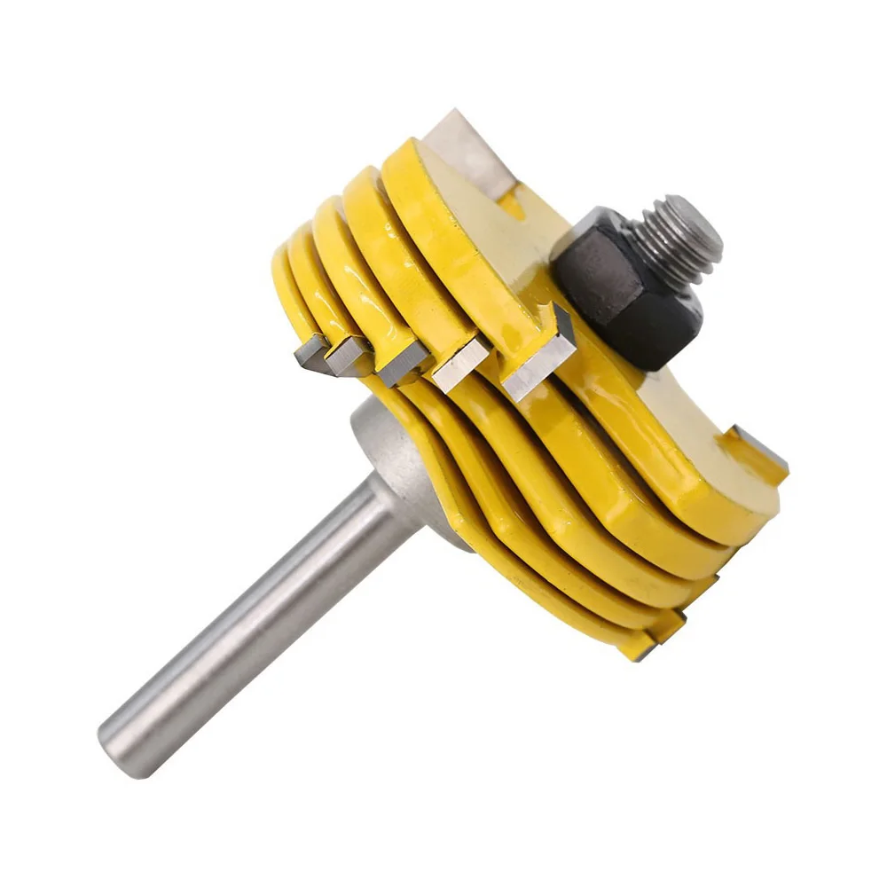 2 шт. регулируемый 3 крыла слот резак фрезы деревообрабатывающий инструмент для