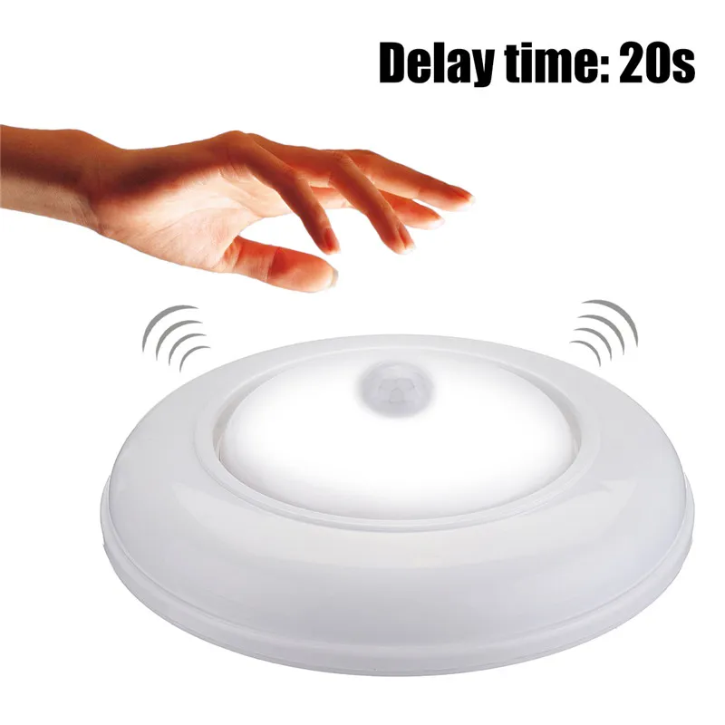 Инфракрасный потолочный светильник с 17 светодиодными датчиками питанием от