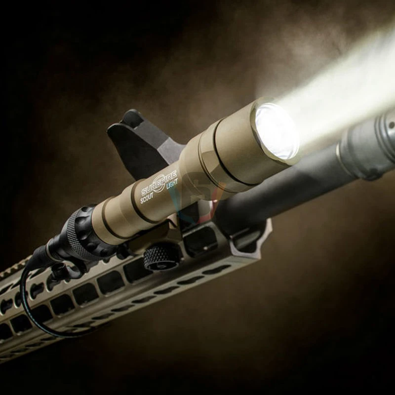 Тактический фонарь Surefir M600U Airsof светодиодный 500 лм тактический M600 светильник для