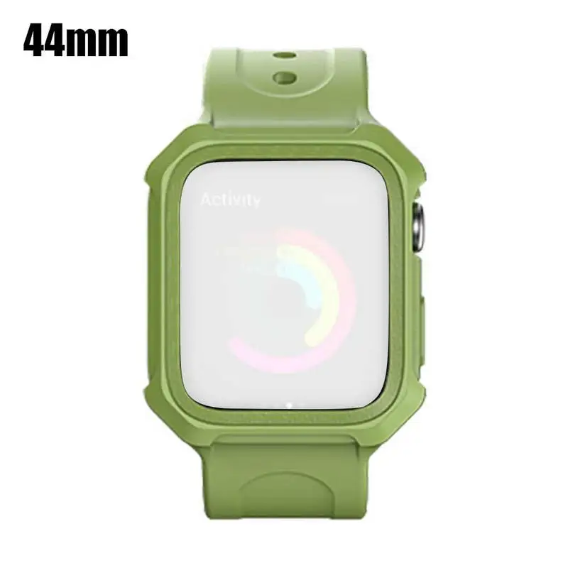 40 мм/44 мм ремешок для Apple IWatch анти-осенний интегрированный спортивный TPU Watch 4 Band 44