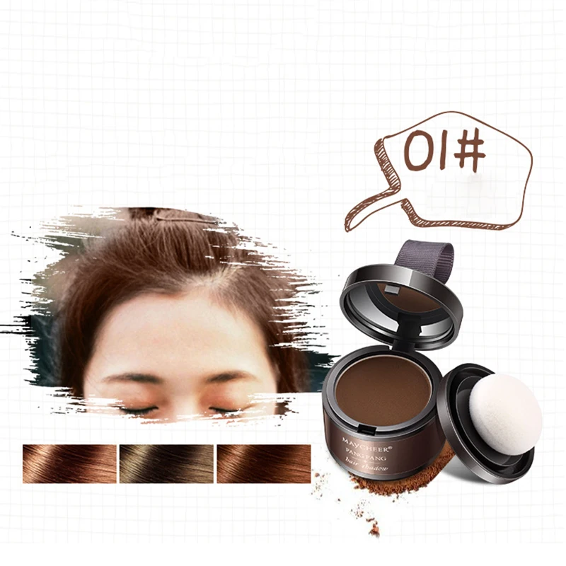 Волшебная натуральная шапочка для душа пудра волосы корень линия скрывает Панг